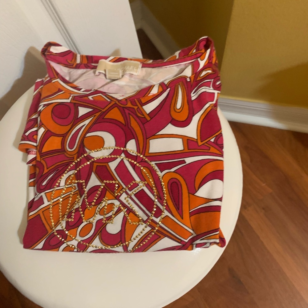 ⭐️Michael Kors blouse with MK logo